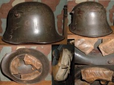 Elmetto M16 tedesco completo - intoccato - ww1