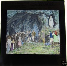 COLOUR Glass Magic lantern