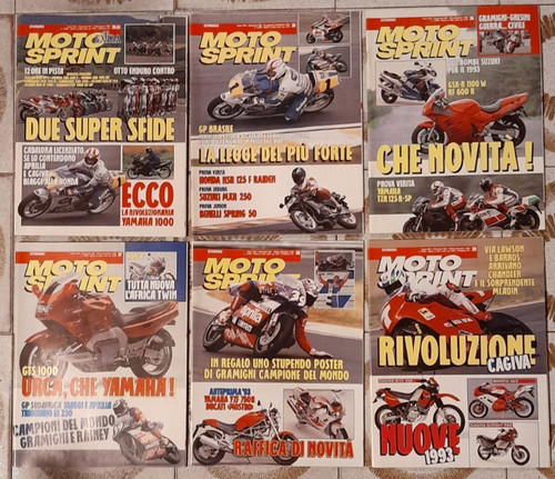Lotto riviste moto sprint - 6,