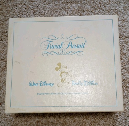 Trivial pursuit walt disney - trivial,