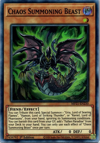Chaos summoning beast 1st - summoning,
