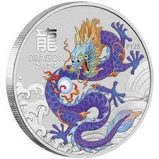 1 $ DOLLARO Lunar III Drago