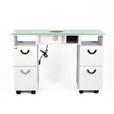 Tavolo Manicure Aspiratore ad Incasso da 50Wat piano vetro temperato