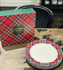 Set 4 PIATTI DA PRANZO in gres