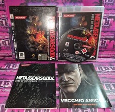 ?? METAL GEAR SOLID 4 GUNS OF THE PATRIOTS SONY PS3 PAL ITA?? CIB BLES-00246