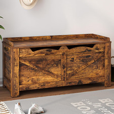 Panche contenitore per ingresso, Panca con portaoggetti, Cassapanca, Pouf Organi