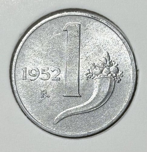 1952 italy lira one - 1952,