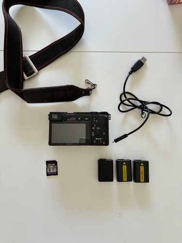 Sony a6000 nera ottime - nera, in