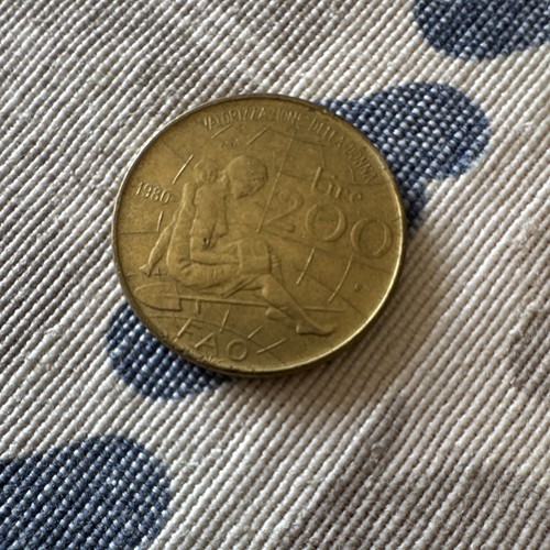 Repubblica italiana 200 lire - italiana,