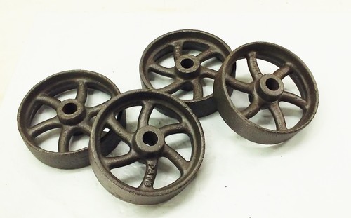 Vtg antique cast iron factory - ,