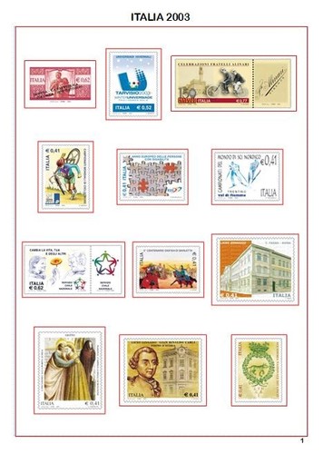 Italia 2003 annata completa - 2003,