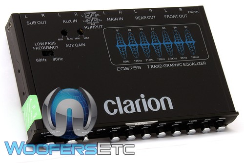 Clarion eqs755 - clarion, eq