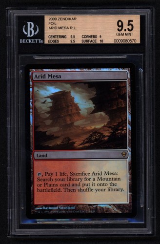Arid mesa foil zendikar - foil,