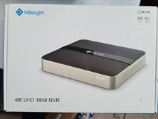 Milesight NVR 4K Video Registratore Model MS-N1004 UPC 4 Channel H265 Mini PoE