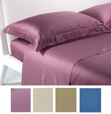 Completo Lenzuola Rasatello Matrimoniale LATERALE 3 volant LIU JO Cristal LiuJo