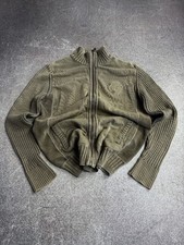 Maglione maglia oliva a
