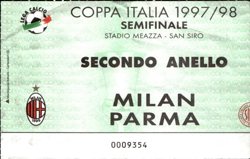 Biglietto stadio coppa italia - biglietto,