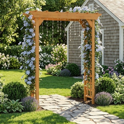 Wooden arbor wedding arch - arbor,,