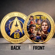 Moneta Commemorativa Star Trek