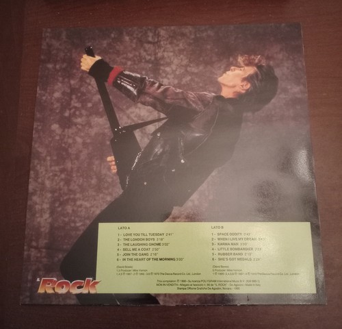 David bowie vinile rock - david, il