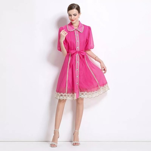 Abito rosa scuro - rosa,