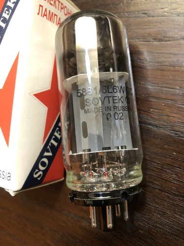 Sovtek 5881 6l6wgc valvola - ,