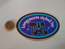 ADESIVO STICKER VINTAGE KLEBER LONG PANTS STULED BY TSAR 