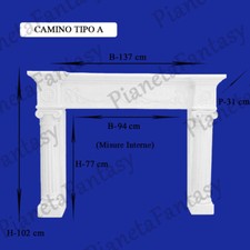 CAMINO CAMINETTO NO MARMO