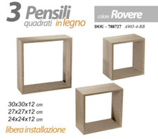 Mensole 3 Moduli da Parete