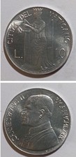 Città del Vaticano 10 lire