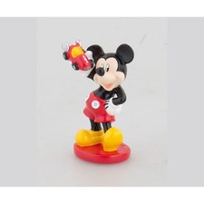 DISNEY Topolino Mickey Mouse resina con macchina 5.8 cm BOMBONIERA 0X3R