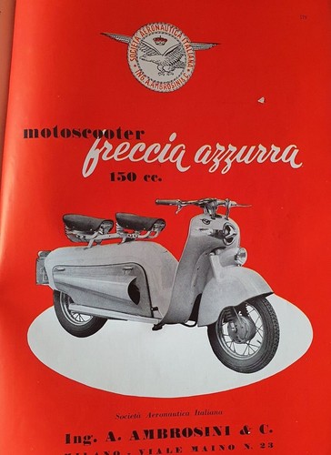 Motoscooter freccia azzurra - motoscooter,
