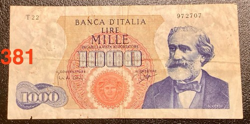 Mille lire repubblica italiana - mille,