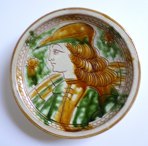 Ferrara maiolica ritratto - ferrara,