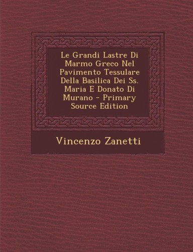 Zanetti grandi lastre - -, di