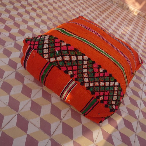 Pouf pavimento kilim - da,