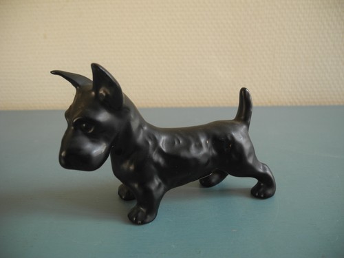 Ancienne statuette chien - ancienne,