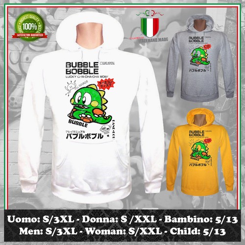 Felpa bubble bobble - bobble, ispirato