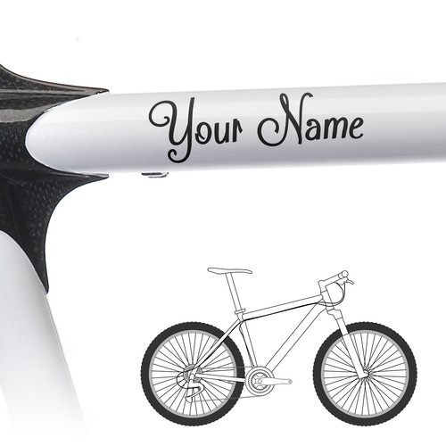 Adesivi telaio bici nome - 2,