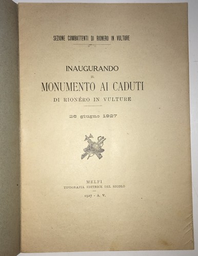 Basilicata rionero - basilicata-rionero, in