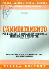 L'AMMORTAMENTO PER I SOGGETTI A CONTABILITA' ORDINARIA SEMPLIFICATA E FORFETTARI