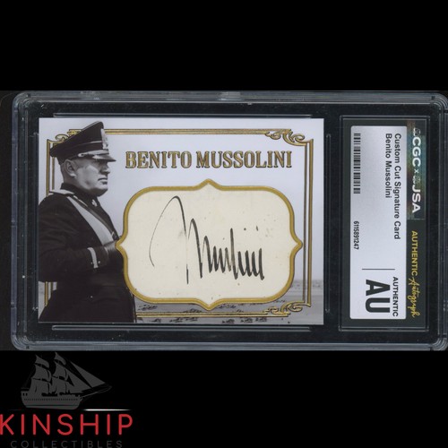 Benito mussolini firmato - benito,