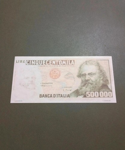 500000 lire fds proof - -, of