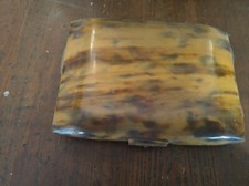 Portatrucchi - Trousse in bachelite tartaruga - vintage