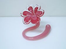 FIORE IN VETRO SOFFIATO PER CRISTALLIERA COLLEZIONE - MAI UTILIZZATO