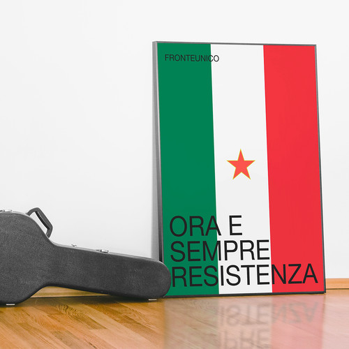 Bandiera partigiani brigata - bandiera,