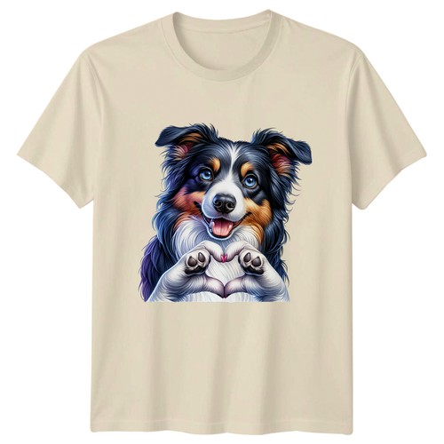 Shirt cane zampa cuore - cane,