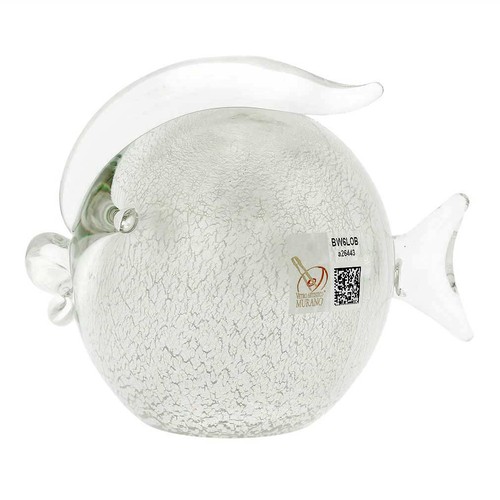 Pesce tondo vetro murano - vetro,