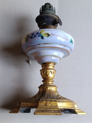 Vecchia lampada vetro - vecchia,