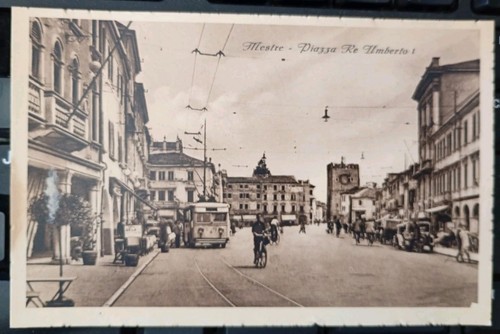 Cartolina mestre venezia - mestre,